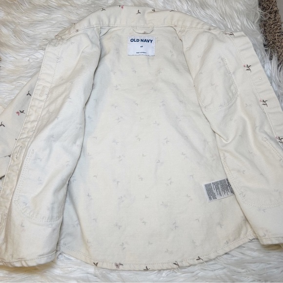 Old Navy girls button up jacket - Picture 3 of 3
